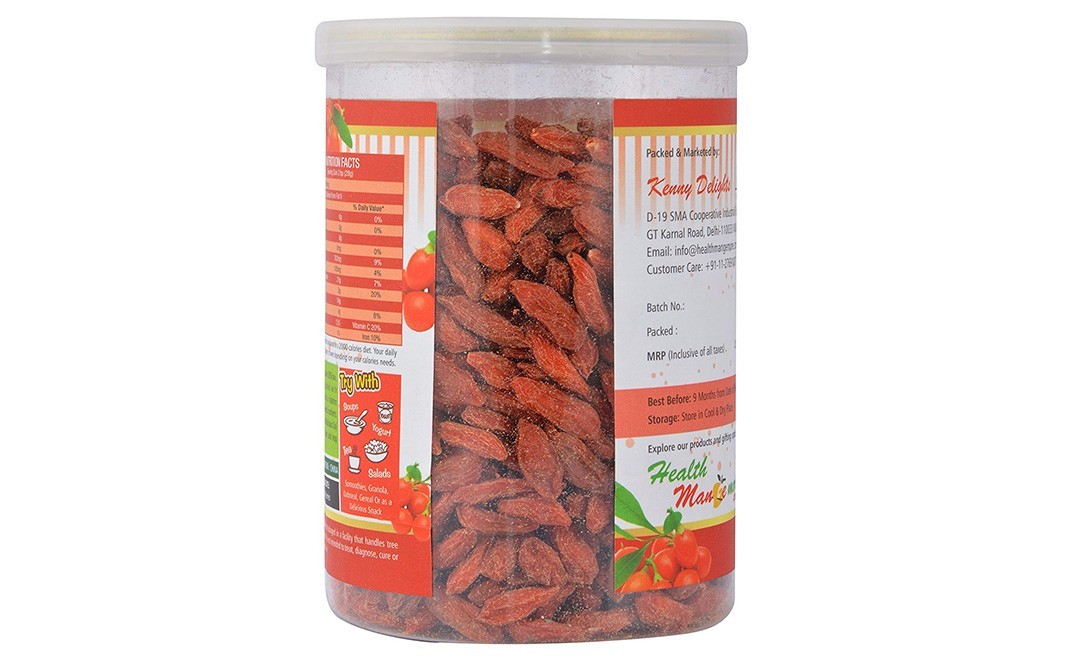 Kenny Delights Dried Gojiberry    Jar  150 grams